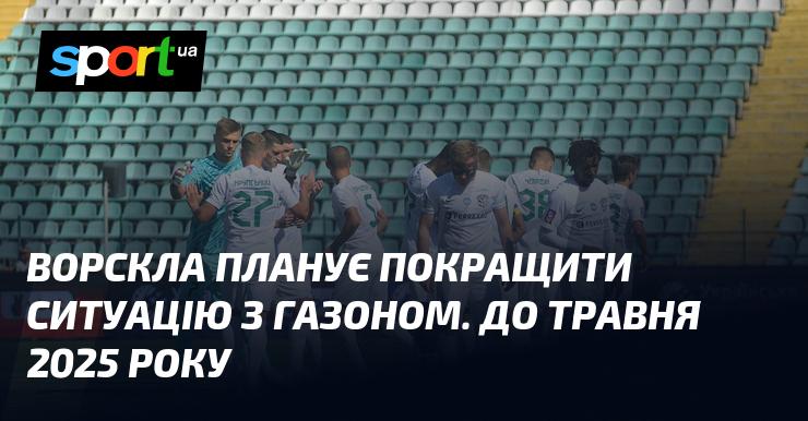 Ворскла має намір поліпшити стан газону до травня 2025 року.