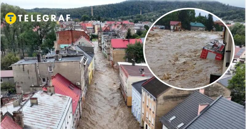 У Польщі сталася нова надзвичайна ситуація: знову зламалася гребля, прем'єр-міністр оголосив про введення режиму стихійного лиха (відео)