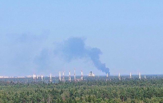 Під Москвою зафіксовано загоряння на військовому аеродромі 