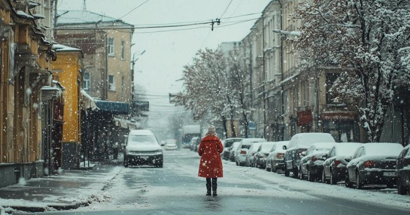 Зимові холоди на підході: де в Україні очікувати снігові опади в понеділок.